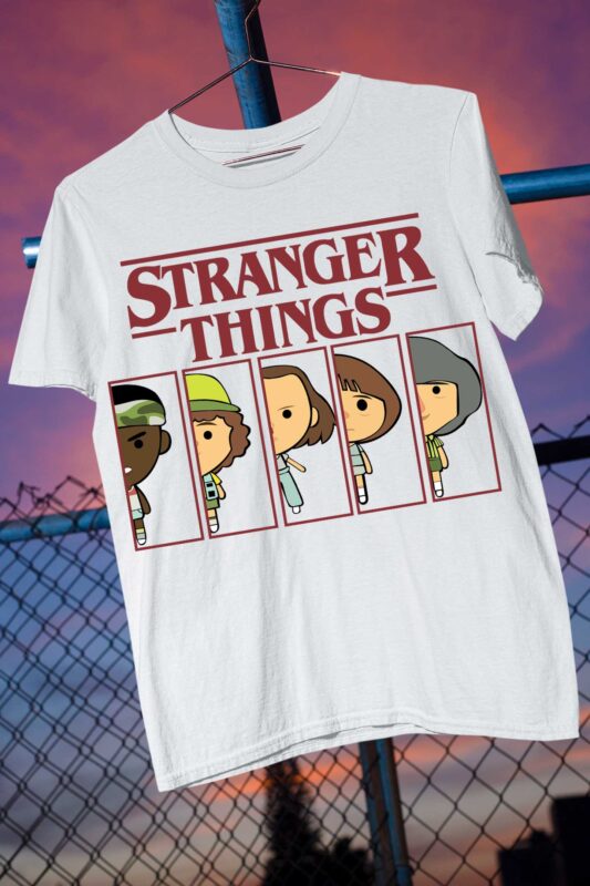 Fan Art Parody Season 4 Top Trending Best Selling POD Stranger Things Bundle