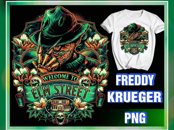 Freddy krueger png, a nightmare on elm street png, horror movie png, horror character, png printable, instant download, digital download 1043064987 t shirt graphic design