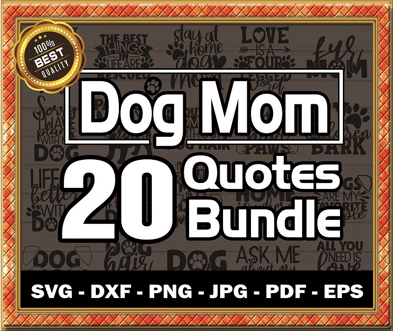 20 Dog Mom Quotes SVG, Dog mom svg, Designs Svg, Pet Mom, Pet Svg, Dog Mom Quotes Cut File, Funny Quotes, Commercial Use, Instant Download 804372043