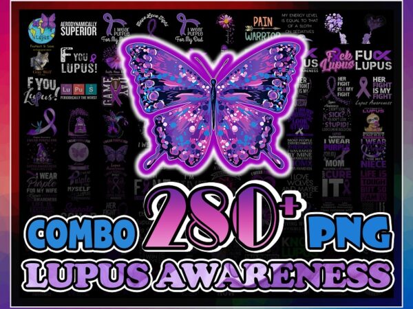 Combo 280+ lupus awareness png bundle, warrio lupus awareness png, in may we wear purple sublimation png, instant download cb1008995659 t shirt vector file