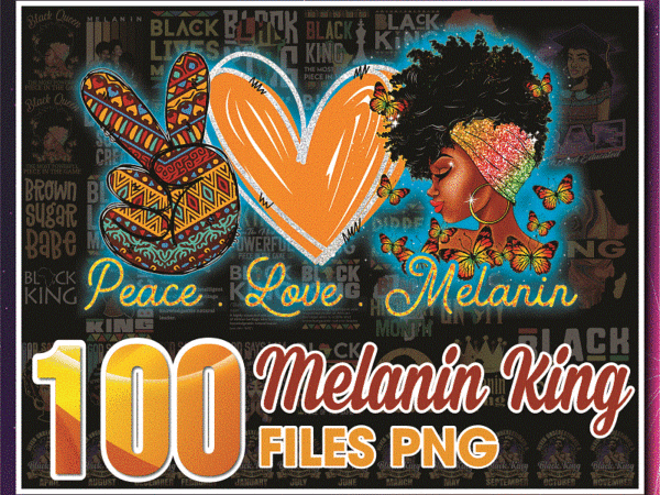 Https://svgpackages.com bundle 100 melanin king png, educated black king png, black king definition png, black father matter support black dad png, digital download 990964723 graphic t shirt