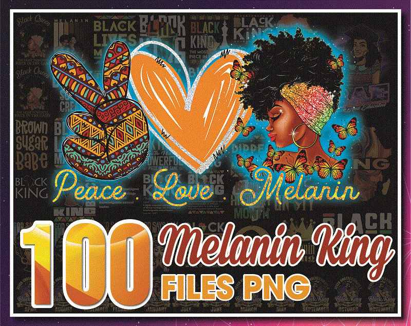 Bundle 100 Melanin King Png, Educated Black King Png, Black King Definition Png, Black Father Matter Support Black Dad Png, Digital Download 990964723