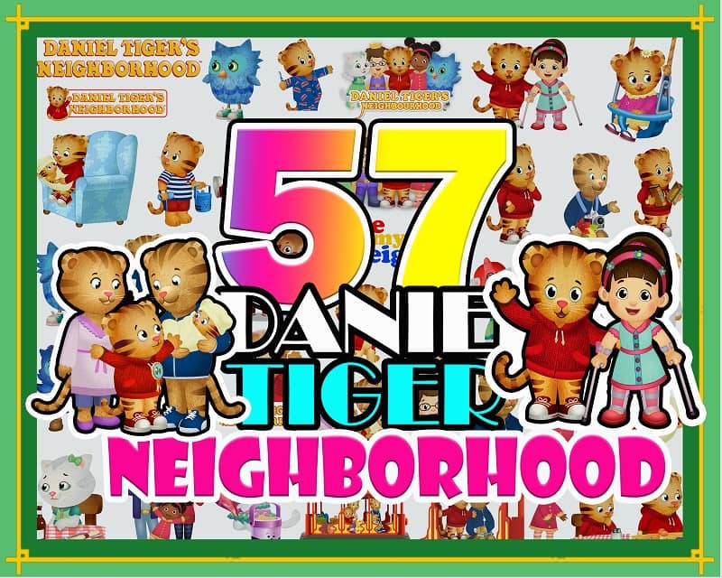 48 Daniel Tiger Neighborhood PNG, Daniel Tiger Neighborhood Clip art, Daniel Tiger Neighborhood images, Daniel Tiger PNG, Instant Download 985023542