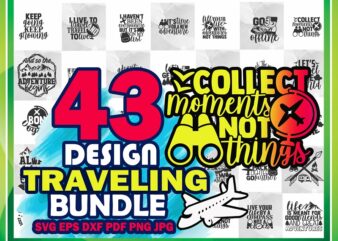 https://svgpackages.com 43 Traveling SVG Bundle Designs, Adventure SVG Cut Files, Commercial Use, Instant Download, Printable vector, Adventure SVG, Traveling Shirt 992901892