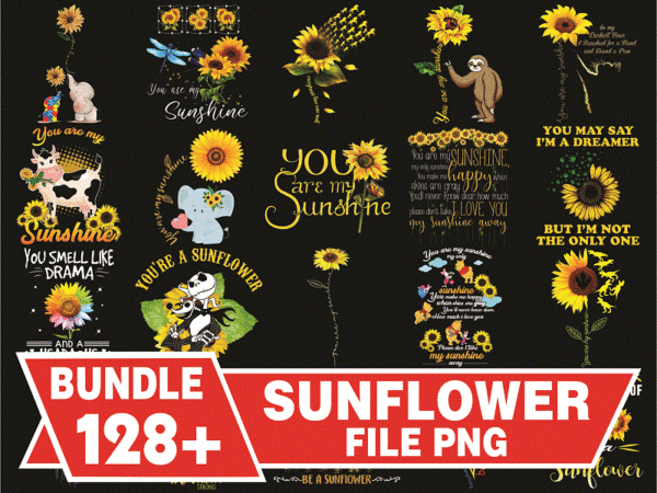 Https://svgpackages.com bundle 130+ png sunflower, bundle sundflower design for sublimation print png, mother’s day png, digital png, instant download 1000395506