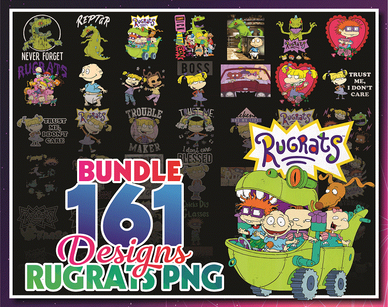 Combo 161 Rugrats png Bundle, Rugrats Friends, Tommy Chuckie Finster, Nickelodeon, Tumbler, Decal, Sublimation Rugrats, Digital download 1006831737