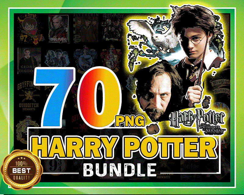 Bundle 70 Harry Potter png, Harry Potter Birthday, Harry Potter Fans, Harry Potter Digital, Hogwarts Inspired, Instant Download 1006211430