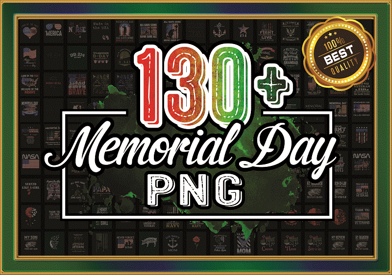 130+ Memorial Day Png Bundle, Memorial Day Remember&Honor, USA American Flag PNG, Happy Memorial Day Png, Patriotic America Flag 4th of July 1007283165