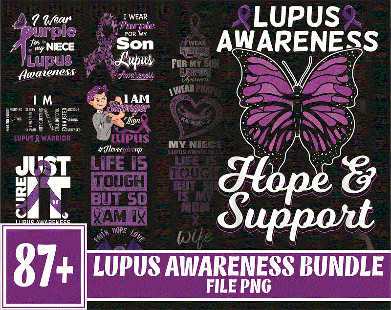 90 Lupus Awareness png Bundle, Lupus Digital png, Warrio lupus awareness Png, In May We Wear Purple Png, Commercial Use, Digital Download 1014919035