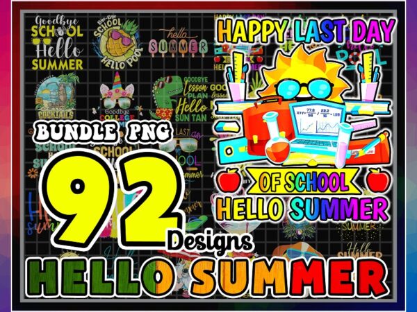 Bundle 92 designs hello summer png, summer vibes, beach, gnome summer, funny summer, sublimation, summer vacation, digital download 1006797175