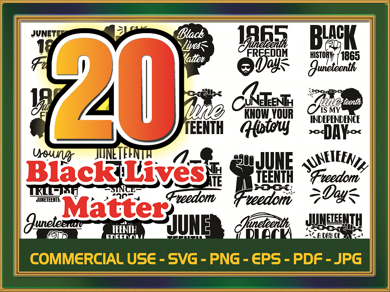 Black Lives Matter SVG, Black History Svg, American Flag Svg, Juneteenth Freedom Day, African American Svg, Cricut File, Digital Download 825270833