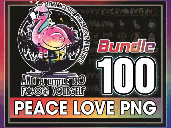 Https://svgpackages.com bundle 100 peace love png, peace love and hope png file, sunflower png download, digital print design sublimation digital, instant download 929392492