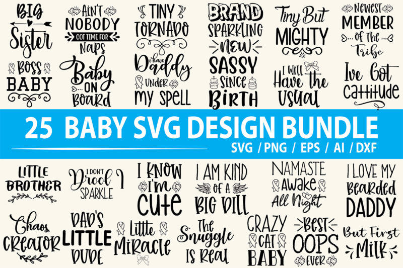 Baby SVG Bundle