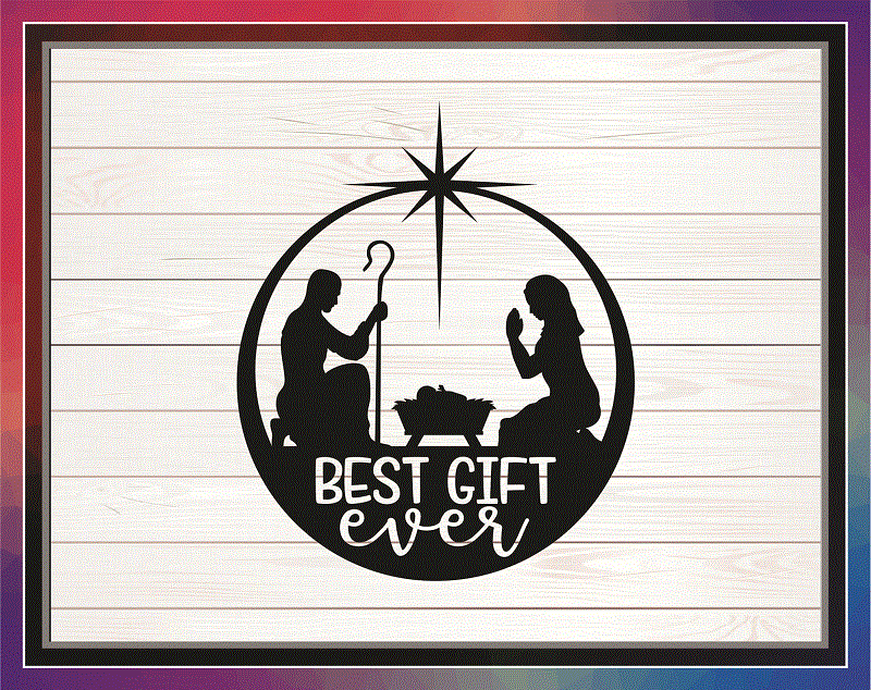 18 Nativity SVG Bundle / Cut File / Cricut / Commercial use / Nativity SVG / Christmas SVG / Christmas Decoration / Clip art / Vector 888926988