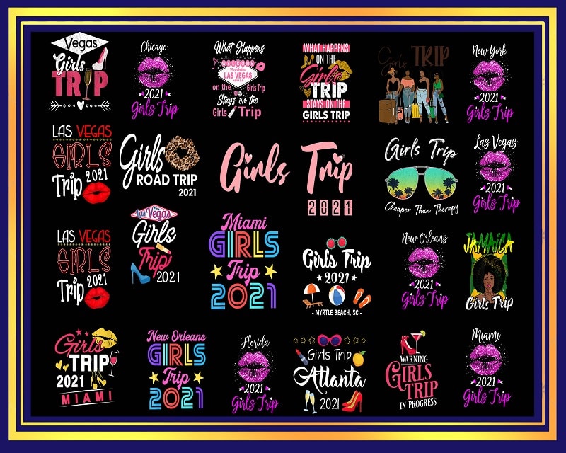 Girls Trip Png, Girls Trip 2021 Black Queen png, Girls Road Trip png, Las Vegas Girls Trip 2021 png, Stay on the Girls Trip PNG 1000989032