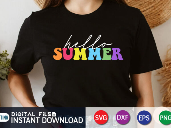 Hello summer svg, summer shirt, summer svg quotes, summer svg bundle, beach life shirt svg, summer t shirt vector graphic, summer t shirt vector illustration, summer cut file, summer svg