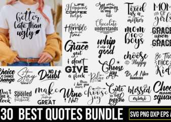 Best Quotes SVG Bundle