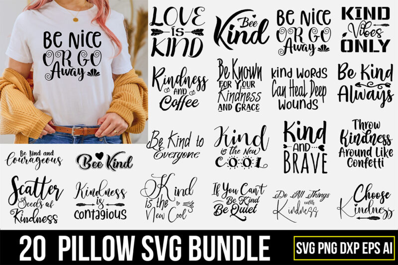 Pillow SVG Bundle