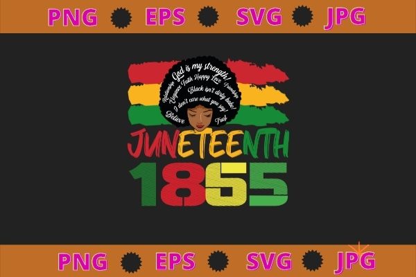 Juneteenth Is My Independence Day Black Women Black Pride T-Shirt svg,Juneteenth, African, American, Women Black, History, Pride, 1865, afro, Juneteenth flag