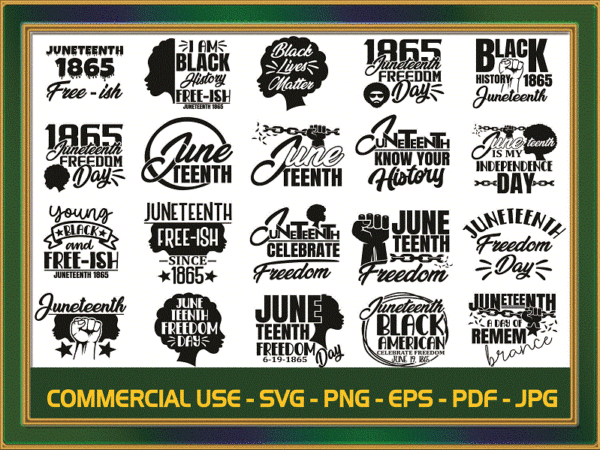 Combo 41 designs black lives matter svg, juneteenth freedom 1965, black history, cut file, clipart, printablecommercial use instant download cb823855941