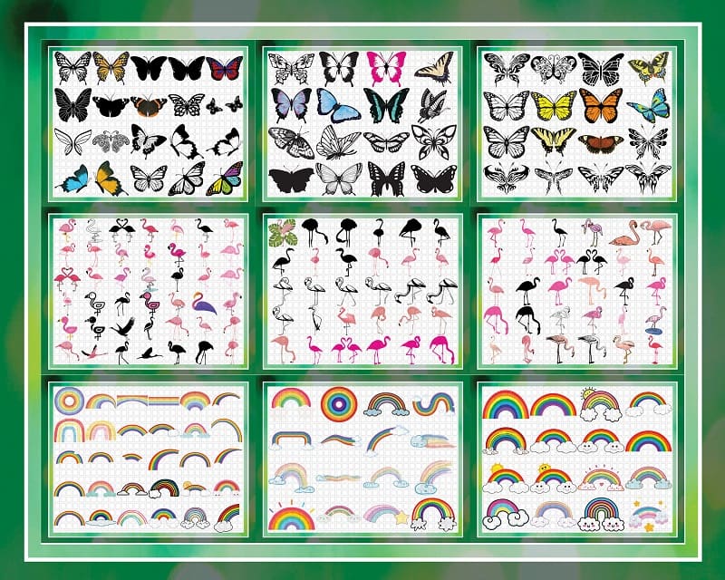 Combo 3100+ Designs Nature SVG Bundle, Rainbow dxf, eps, Earth Day, Lover Nature, Animal Designs, Animals Clipart, Commercial use, Instant Download CB1015582318