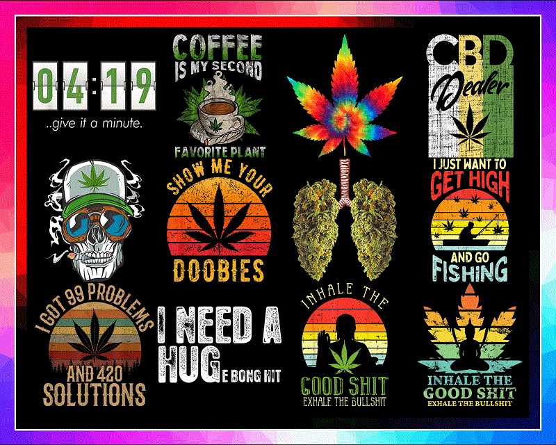 35 Designs Cannabis PNG Bundle, Weed Bundle Png, Dope Bundle, Smoke weed Png, Retro design Weed Cannabis PNG, Vintage Retro Marijuana Leaves 983052162