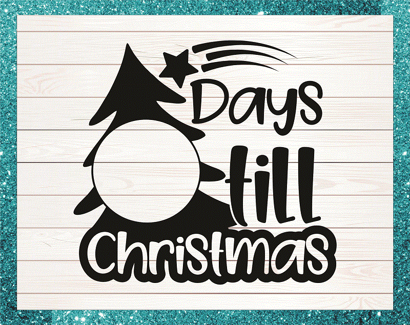 20 Days Until Christmas Svg Bundle Svg Cut Files Digital File