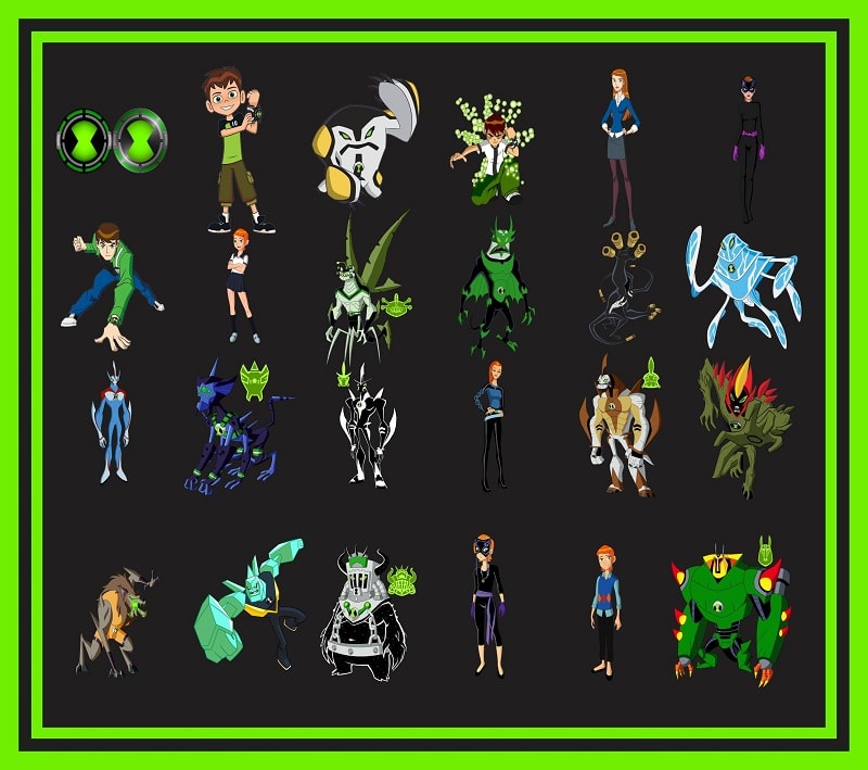 https://svgpackages.com 110 BEN 10 Clipart Png Bundle, Ben 10 Paper, Ben 10 Characters, Ben 10 Cartoon Png, Printable, Transparent Backgrounds, Instant Download 998983959