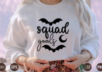 squad goals t shirt template vector