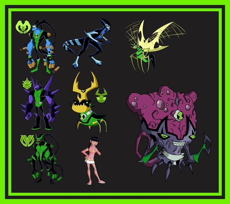 https://svgpackages.com 110 BEN 10 Clipart Png Bundle, Ben 10 Paper, Ben 10 Characters, Ben 10 Cartoon Png, Printable, Transparent Backgrounds, Instant Download 998983959