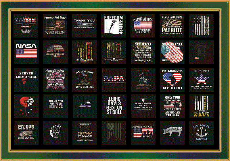 130+ Memorial Day Png Bundle, Memorial Day Remember&Honor, USA American Flag PNG, Happy Memorial Day Png, Patriotic America Flag 4th of July 1007283165