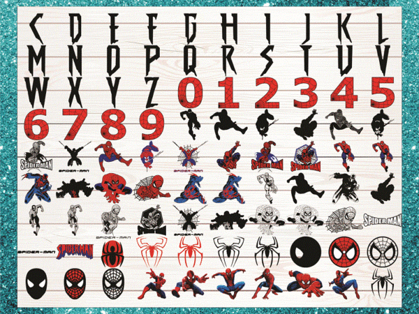 1900+ marvel svg png designs, marvel avenger png, spiderman png, spiderman font, black panther, marvel chibi, image design bundle for cricut 1044725159