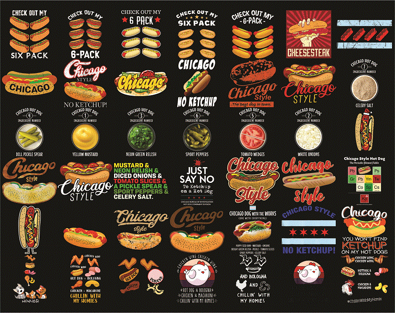 Bundle 430 Hot Dog PNG, Fast food, Hot Dog funny, Chicken Wing Hot Dog, Hot Dog Dabbing, Cute, Funny, Legally Blonde, Digital download 1004751744