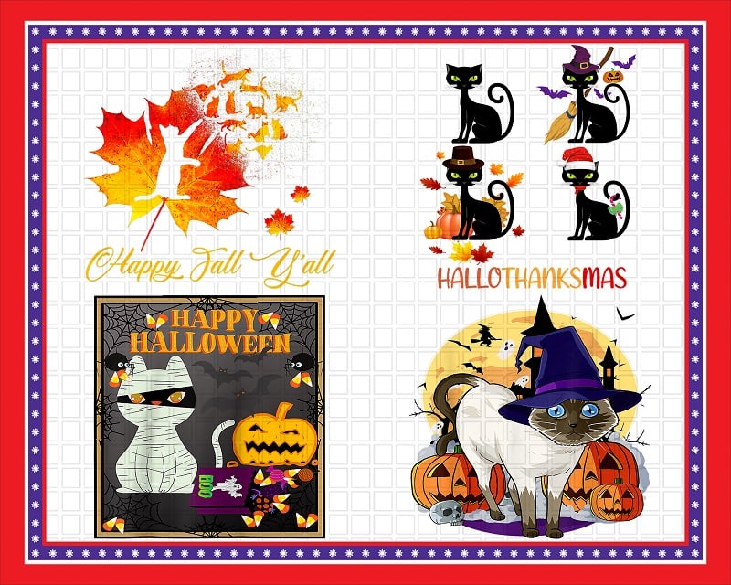 20 Cat Halloween Png Bundle, Pumpkin Cat Halloween PNG, Pumpkin Leopard PNG, Cat Cute PNG, Love Cat PNg, Cat Fall Png, Cat Combo Png Bundle 887817509