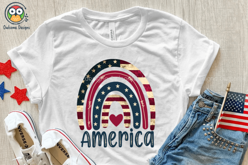 America Sublimation Design