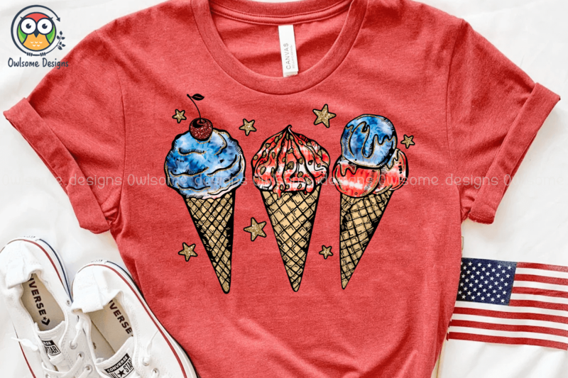 Ice Cream America 4th July