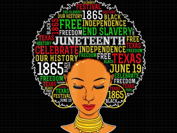 Women juneteenth png, juneteenth png, juneteenth 1865 png, t shirt design for sale