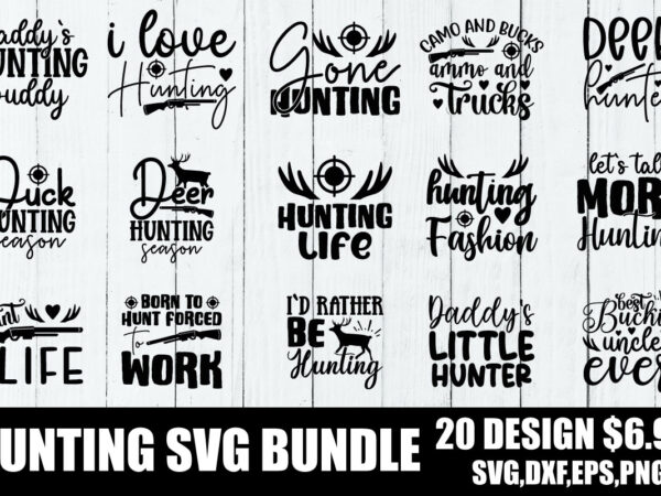 Hunting svg bundle graphic t shirt