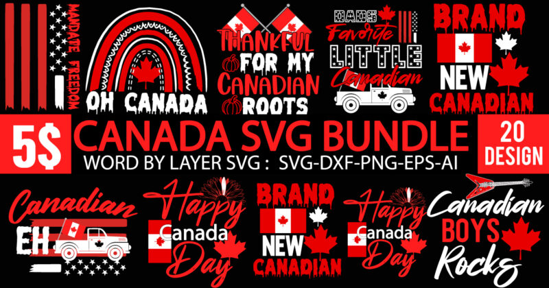 Canada Tshirt Bundle, Canada SVG Bundle , Canada SVG Bundle Quotes ,20 Canada Tshirt Design , In Dependence Day SVG Bundle , Happy Canada Day SVG Bundle , canada tshirt