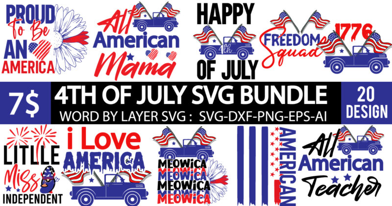 4th of July T-Shirt Design , 4th of July SVG Bundle,July 4th SVG, fourth of july svg, independence day svg, patriotic svg,4th of July Sublimation Bundle Svg, 4th of July