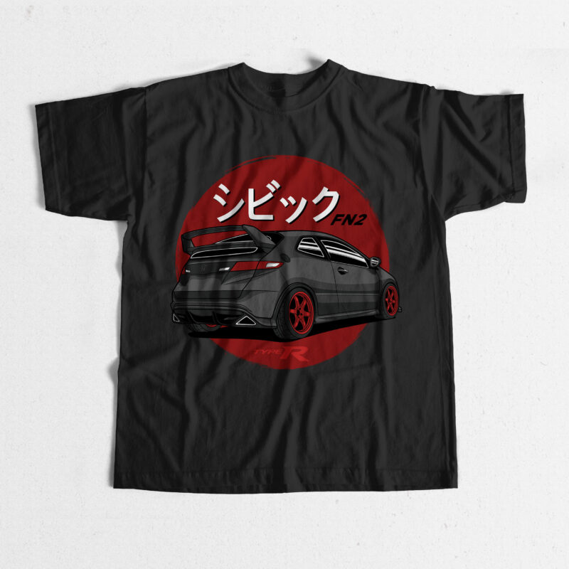 Civic FN2 Type R Shirt Design - Buy t-shirt designs
