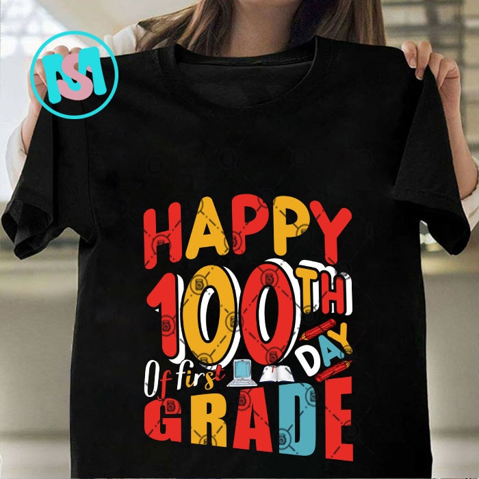 100th day of Back to School SVG Bundle | School SVG | Teacher SVG | 100 days of School svg | Kindergarten Svg | First day of school svg | Teacher Gift