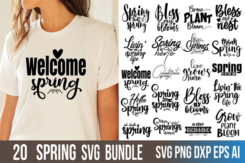 Spring SVG Bundle