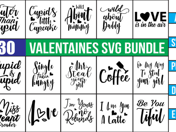 Valentines svg design bundle