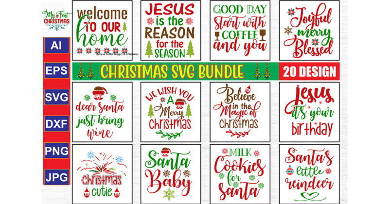 Christmas SVG Bundle