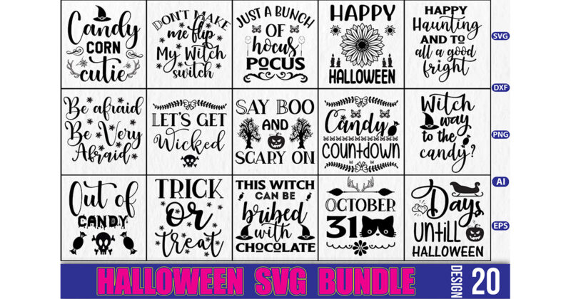 Halloween SVG Bundle