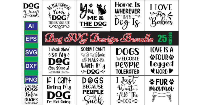 Dog SVG Bundle