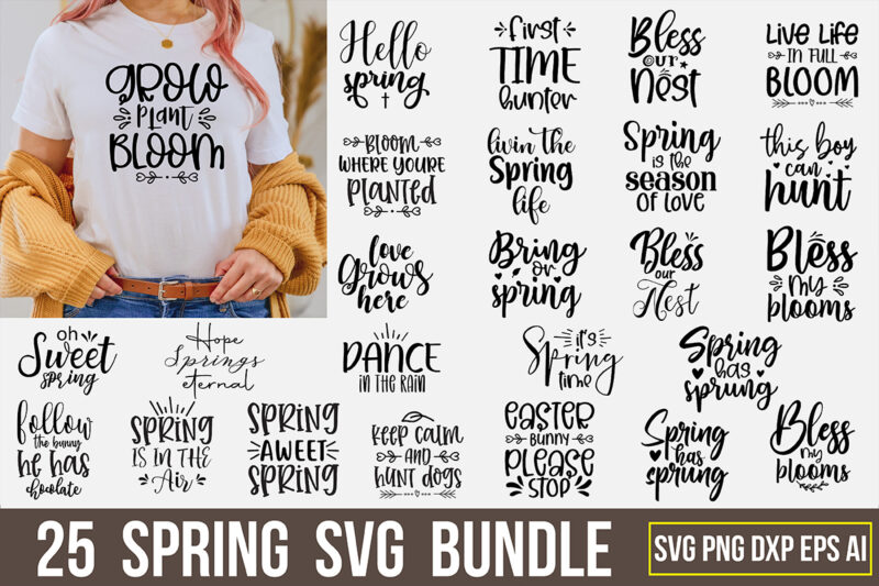 Spring SVG Bundle