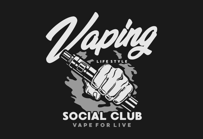 VAPING SOCIAL CLUB - Buy t-shirt designs