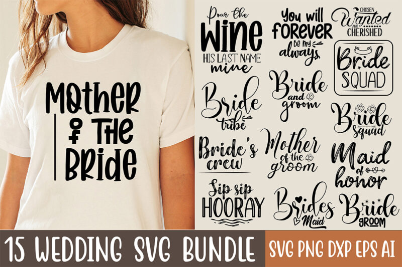 Wedding SVG Bundle